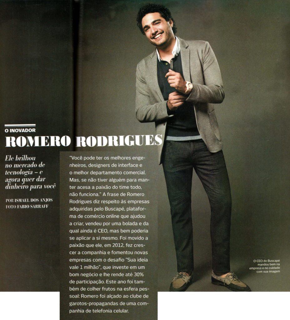 Romero Rodrigues é eleito um dos 25 homens do ano pela revista Alfa