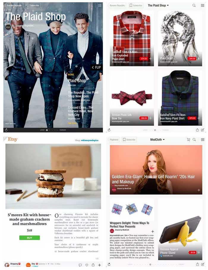 Loja virtual no Flipboard? Aplicativo lança recurso de catálogo social para venda de produtos