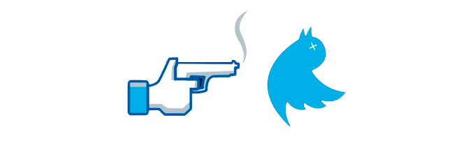 Facebook vs. Twitter: Quem vence a batalha social pela nossa atenção?