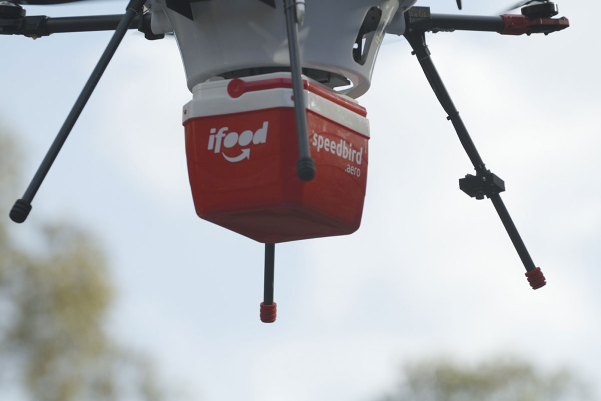 iFood recebe aval da Anac para entrega com drones